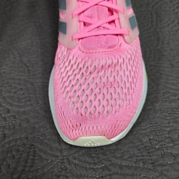 Adidas Women's EQ21 Pink Running Sneaker Athletic Comfy Shoe Size 11 - Picture 5 of 9